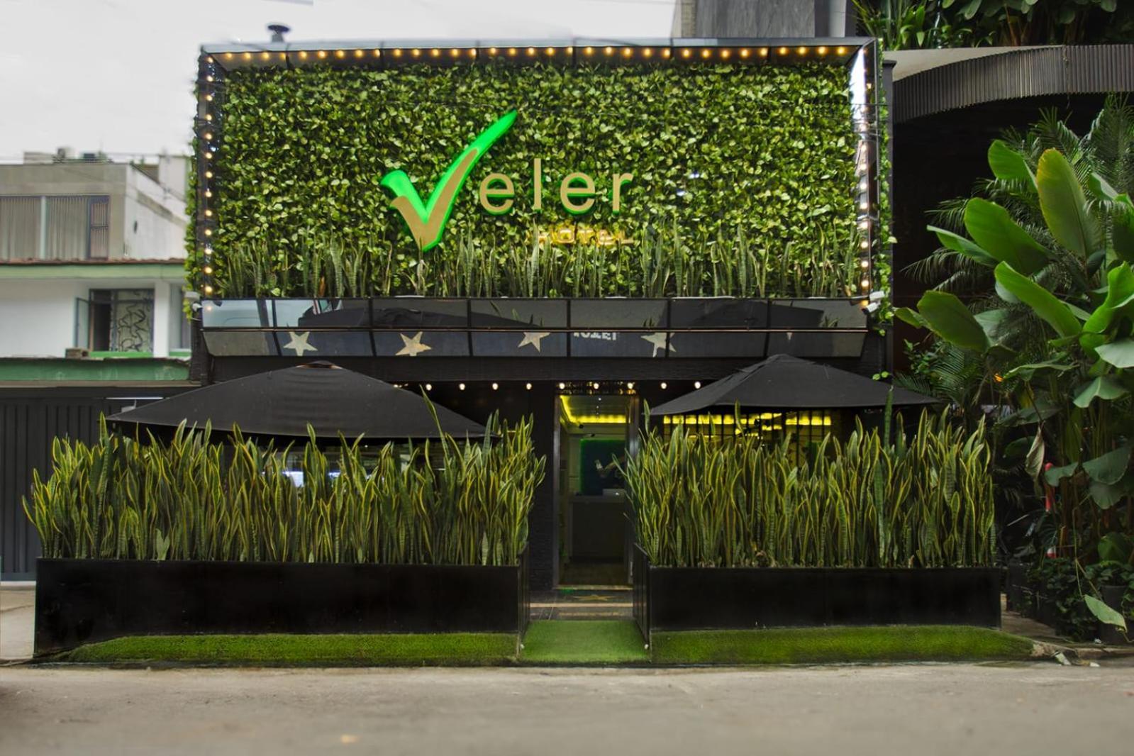 Hotel Veler Restaurante Medellín Exteriör bild